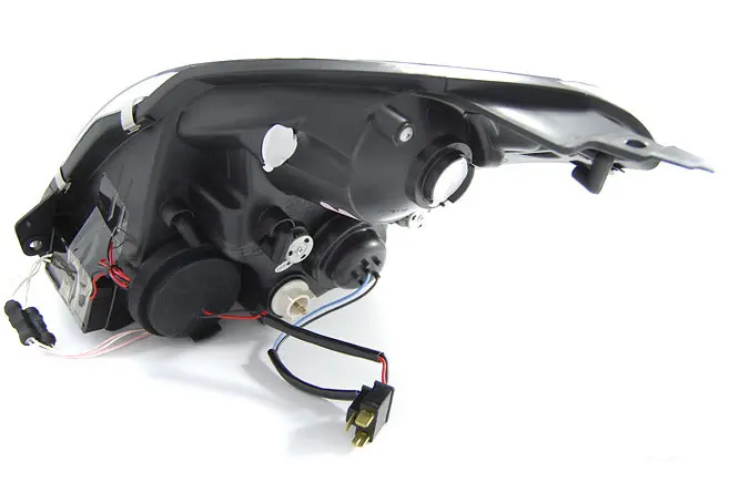 Frontlykter SUZUKI SWIFT 2005-2010 CCFL ANGEL EYES CHROME – bilde 2