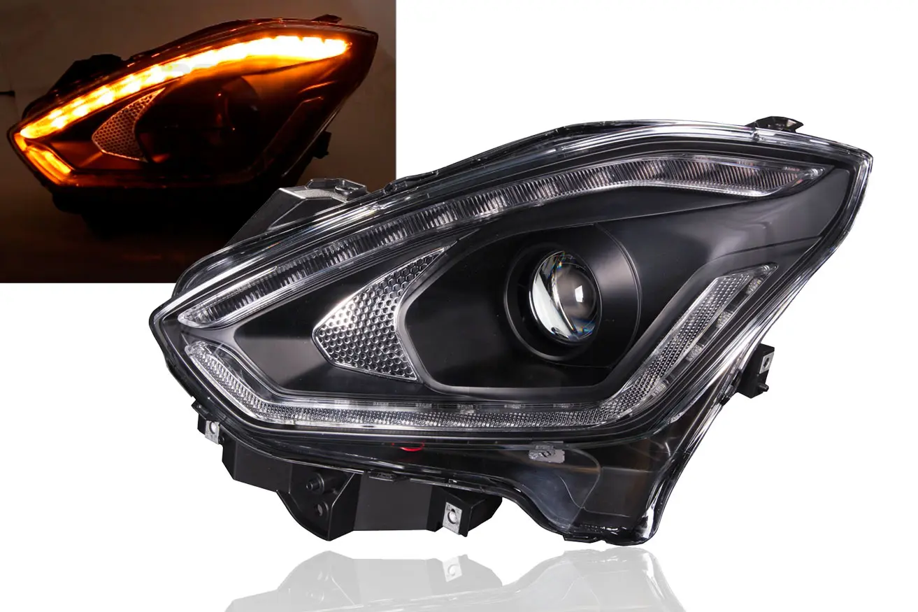 Frontlykter SUZUKI SWIFT VI 2017~ TUBE LIGHT SEQ BLACK