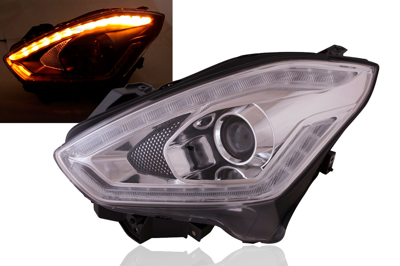 Frontlykter SUZUKI SWIFT VI 2017~ TUBE LIGHT SEQ CHROME