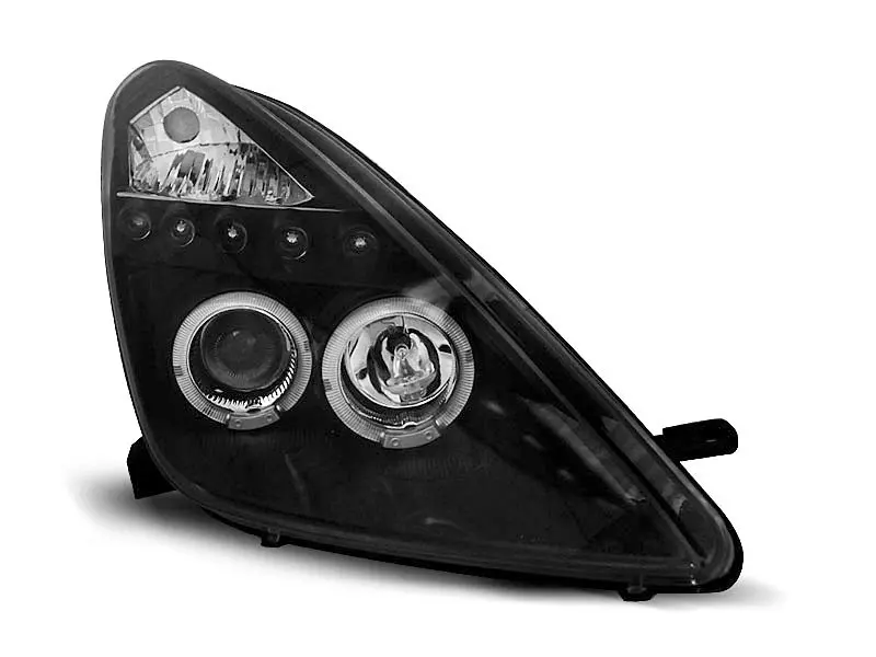 Frontlykter Toyota Celica VII (T230) 1999 - 2005 | Angel Eyes Black – bilde 6