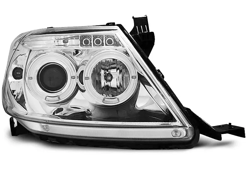 Frontlykter Toyota Hilux VII 2005 - 2011 │ Angel Eyes Chrome – bilde 6