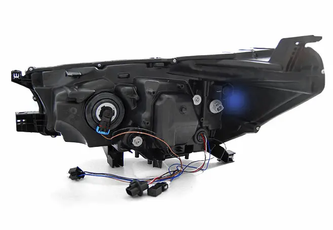 Frontlykter Toyota Hilux VIII 2015 - 2020 │ LED PROJECTOR TRUE DRL BLACK – bilde 10