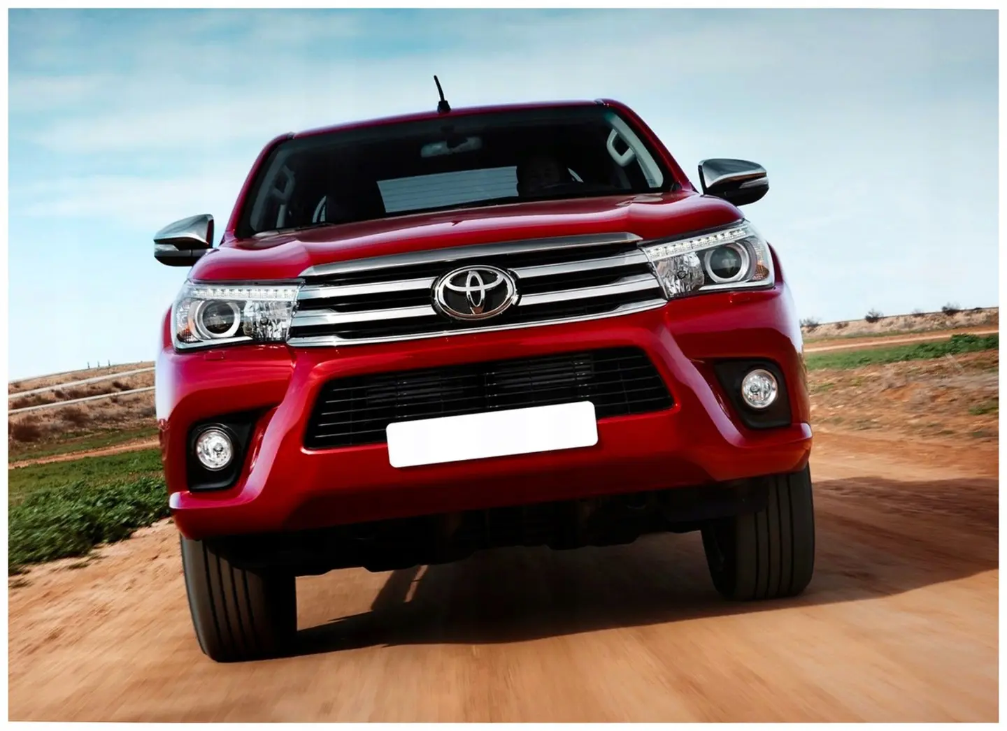 Frontlykter Toyota Hilux VIII 2015 - 2020 │ LED PROJECTOR TRUE DRL BLACK – bilde 6