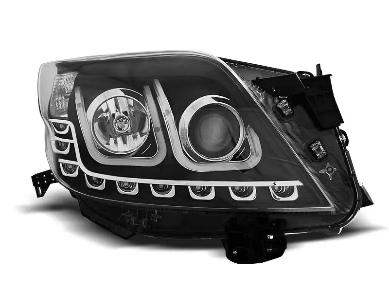 Frontlykter TOYOTA LAND CRUISER (150) 2009-2013 TUBE LIGHT BLACK – bilde 2
