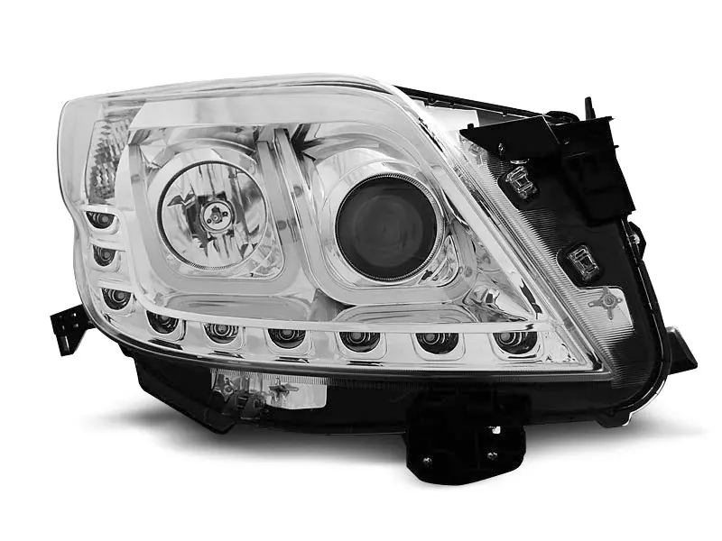 Frontlykter TOYOTA LAND CRUISER (150) 2009-2013 TUBE LIGHT CHROME – bilde 2