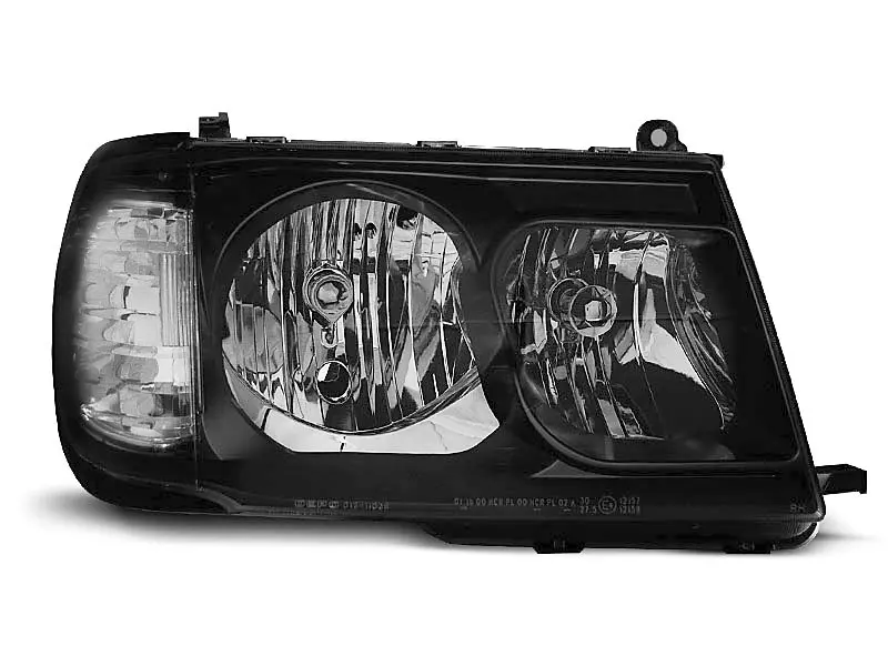 Frontlykter Toyota Land Cruiser J100 1998 - 2004 | Black Edition – bilde 2