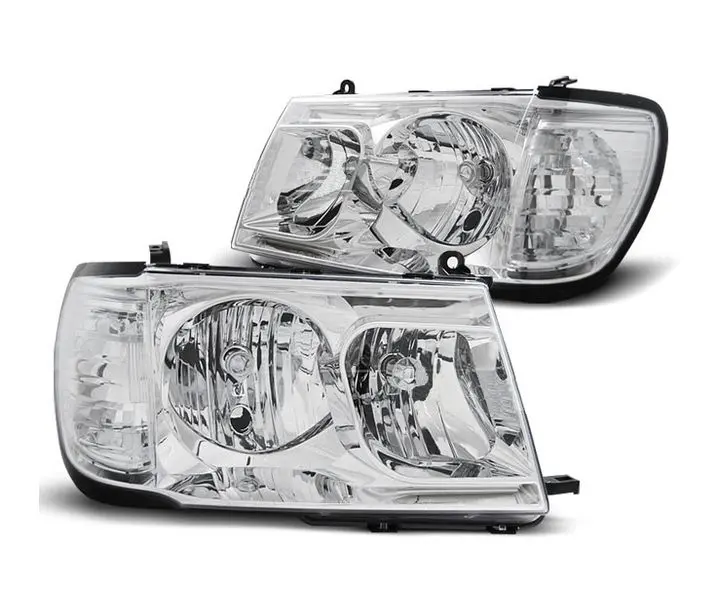 Frontlykter Toyota Land Cruiser J100 1998 - 2007 │ Chrome