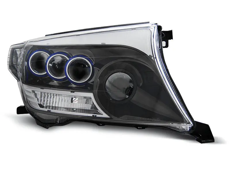 Frontlykter Toyota Land Cruiser J200 2007 - 2012 │ BLACK CHROME – bilde 2