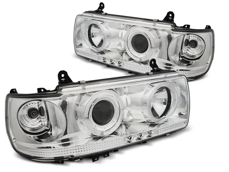 Frontlykter Toyota Land Cruiser J80 1990 – 1997 │ CHROME – bilde 5
