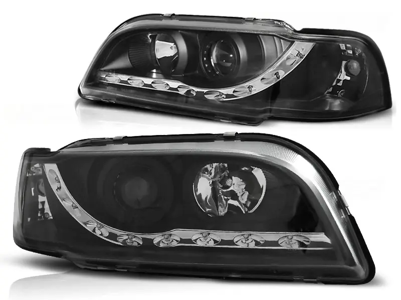 Frontlykter VOLVO S40/V40 1996-2000 DAYLIGHT BLACK – bilde 2