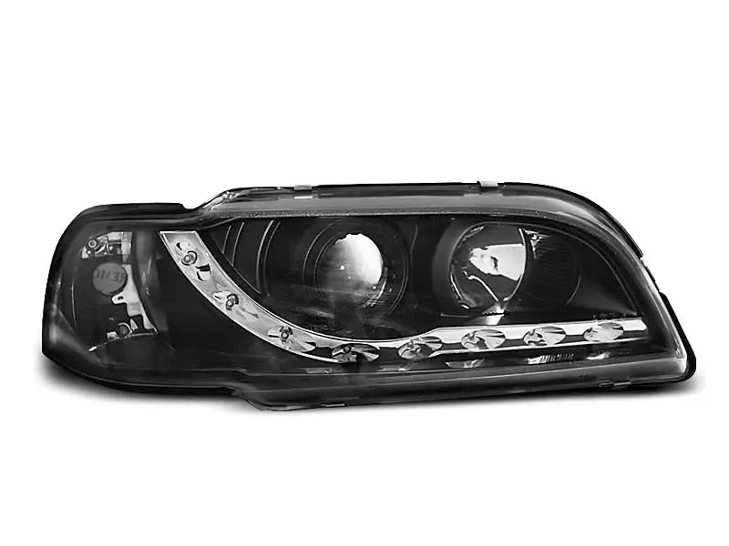 Frontlykter VOLVO S40/V40 1996-2000 DAYLIGHT BLACK – bilde 3