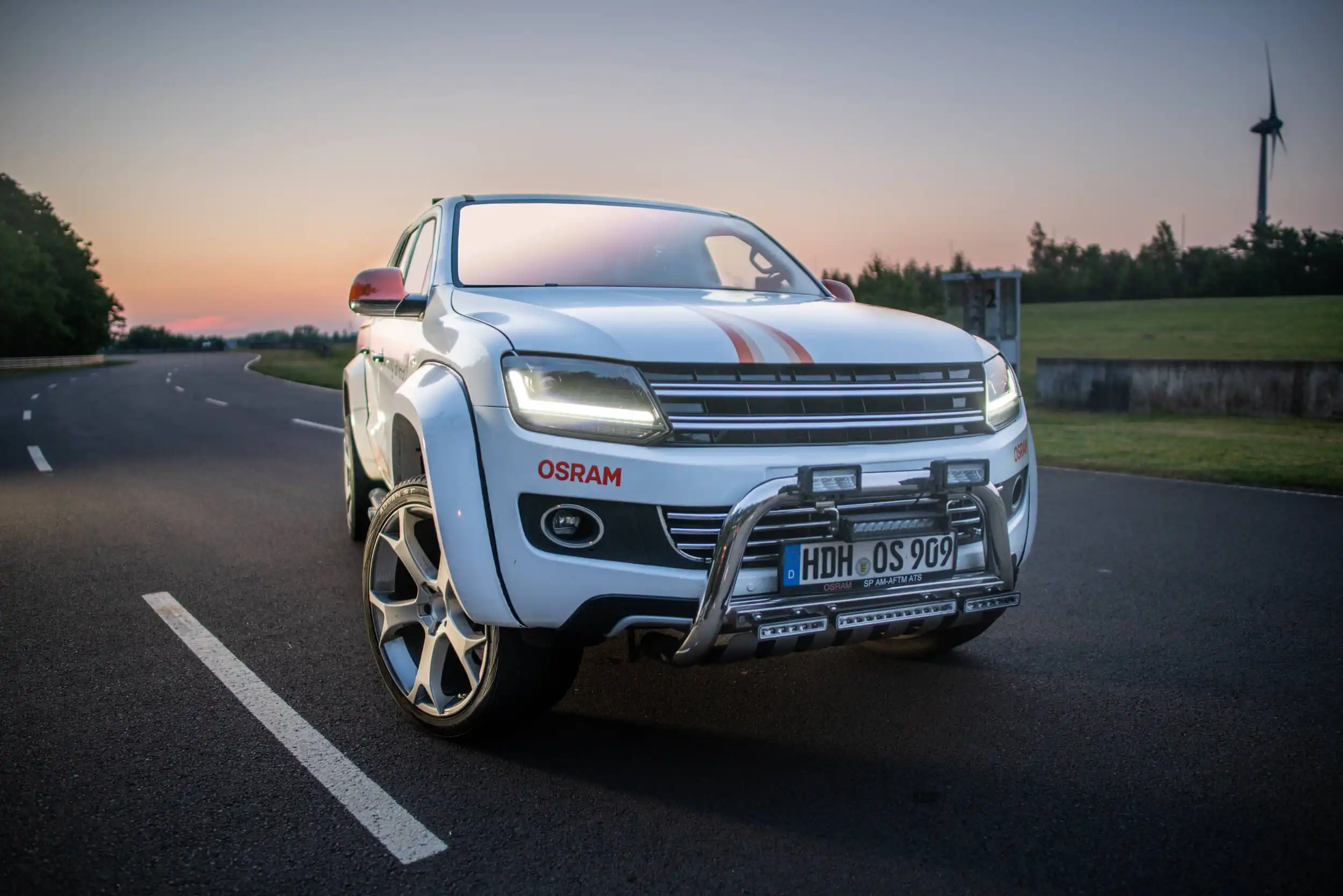 Frontlykter VW Amarok I  2009 - 2022 │ Full LEDriving sett 2 stk. Image 25