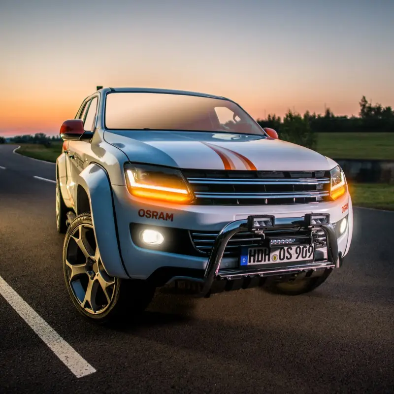 Frontlykter VW Amarok I  2009 - 2022 │ Full LEDriving sett 2 stk. Image 4