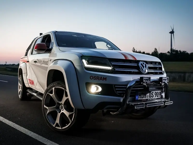 Frontlykter VW Amarok I  2009 - 2022 │ Full LEDriving sett 2 stk. Image 6