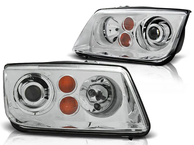 Frontlykter VW Bora 1998 - 2005 │ CHROME – bilde 3