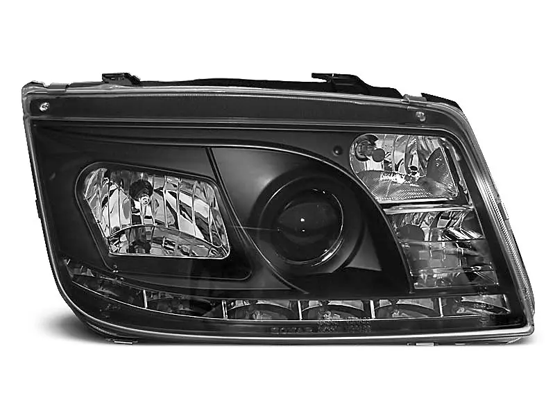 Frontlykter VW Bora 1998 - 2005 │ DAYLIGHT BLACK – bilde 2