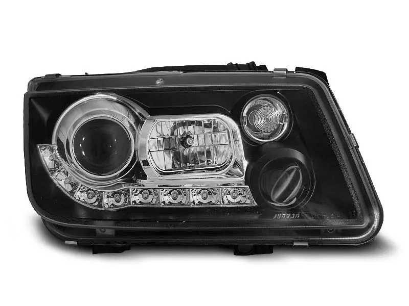 Frontlykter VW BORA 1998-2005 DAYLIGHT BLACK – bilde 3