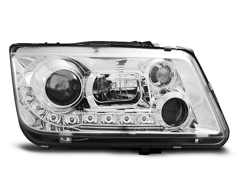 Frontlykter VW Bora 1998 - 2005 │ DAYLIGHT CHROME – bilde 3