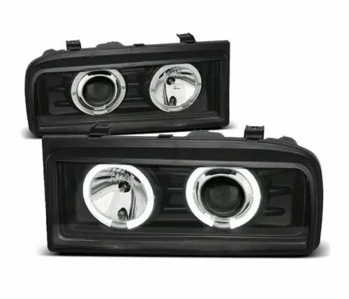 Frontlykter VW CORRADO 1988-1995 ANGEL EYES BLACK