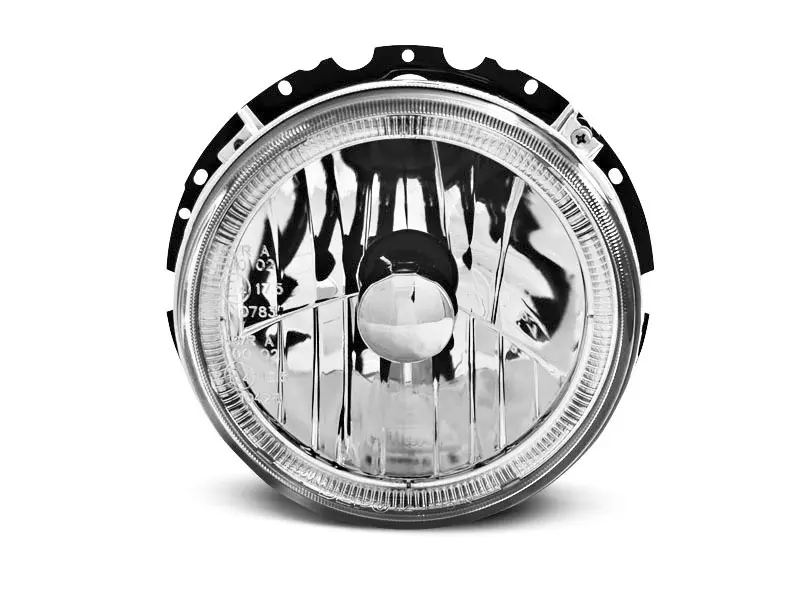 Frontlykter VW GOLF 1 1974-1983 ANGEL EYES CHROME – bilde 2