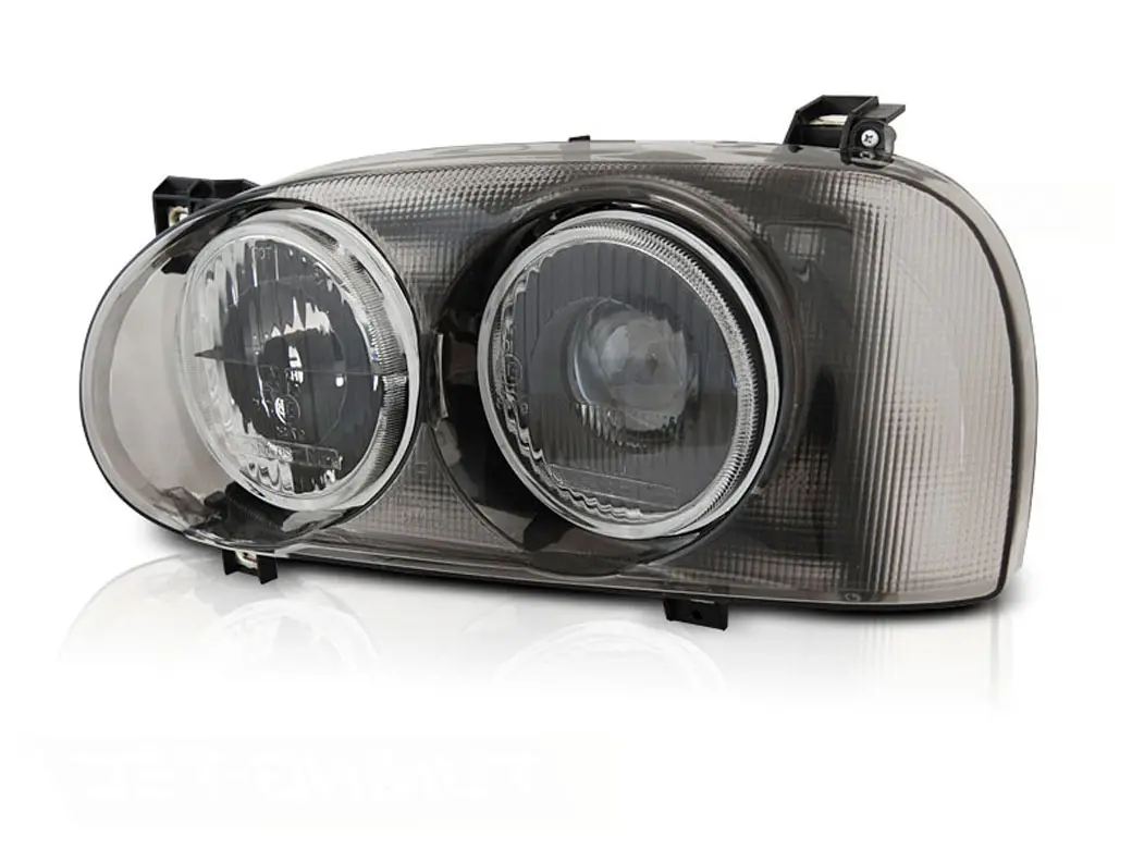 Frontlykter VW GOLF 3 1991-1997 SMOKE LEFT SIDE TYC