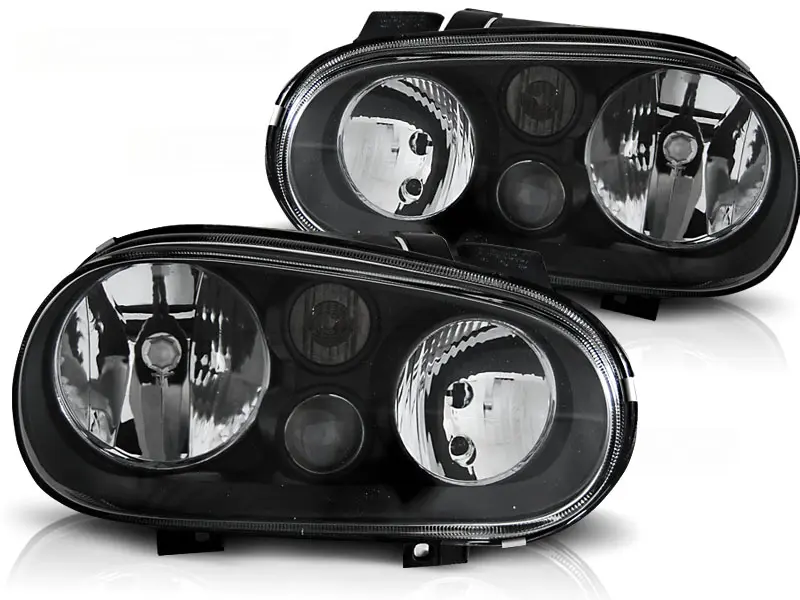 Frontlykter VW GOLF 4 1997-2003 BLACK