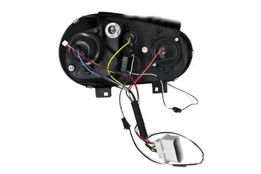 Frontlykter VW GOLF 4 1997-2003 DAYLIGHT BLACK