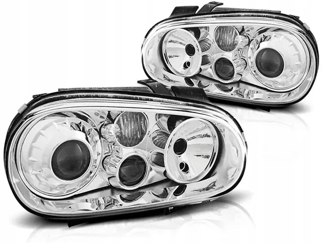 Frontlykter VW GOLF 4 1997-2003 SPORT CHROME