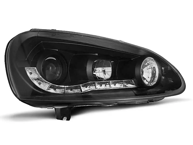 Frontlykter VW GOLF 5 DAYLIGHT BLACK – bilde 3