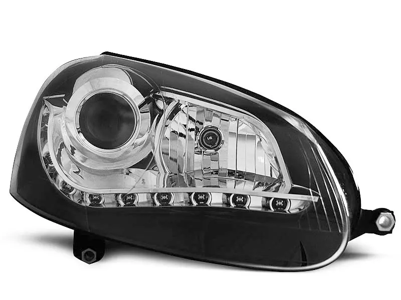Frontlykter VW GOLF 5 DAYLIGHT BLACK – bilde 3