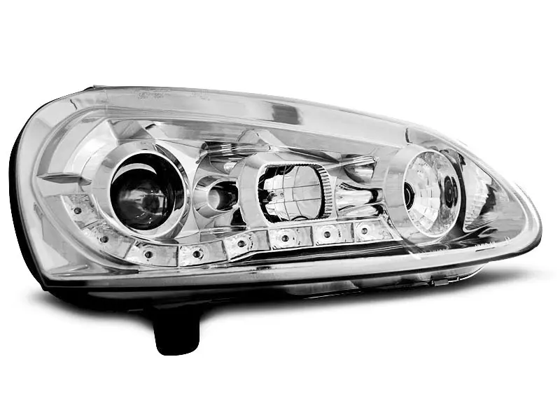 Frontlykter VW GOLF 5 DAYLIGHT CHROME – bilde 2