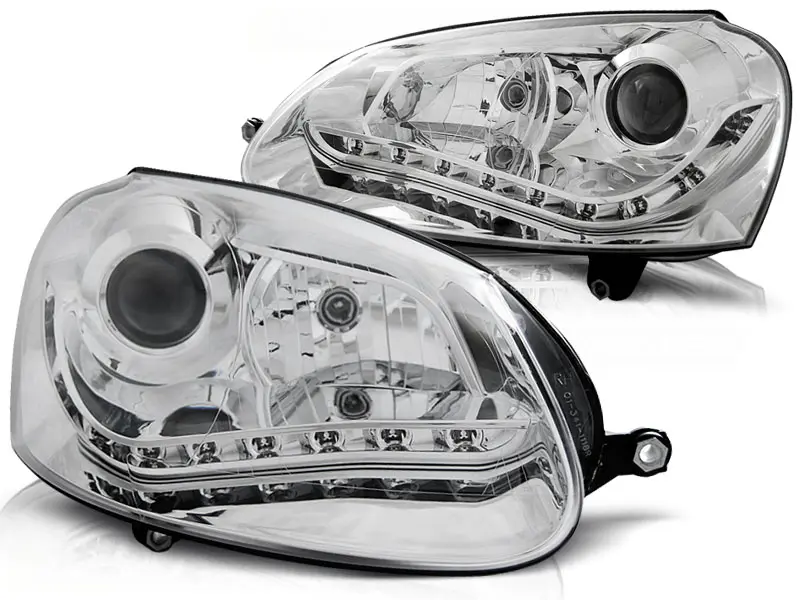 Frontlykter VW GOLF 5 XENON CHROME