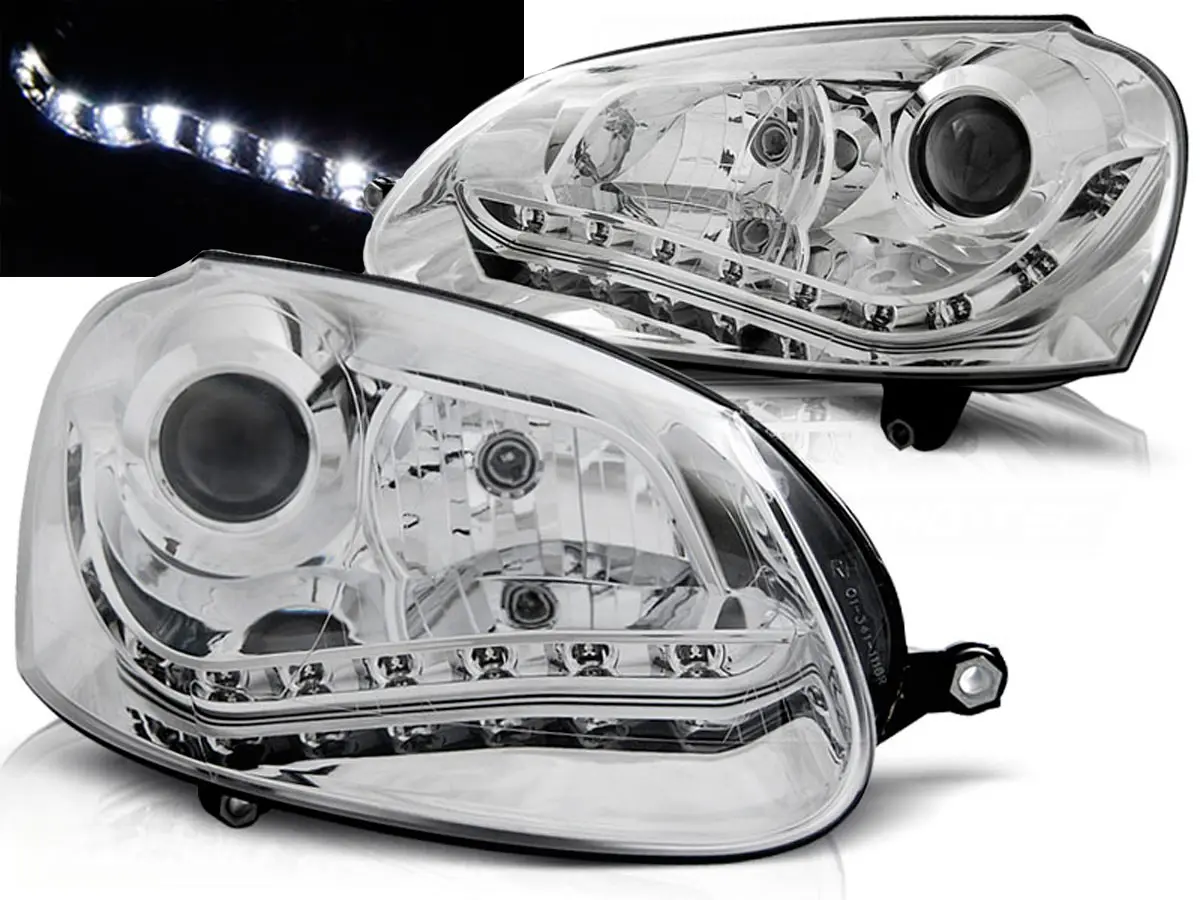 Frontlykter VW GOLF 5 XENON CHROME – bilde 2