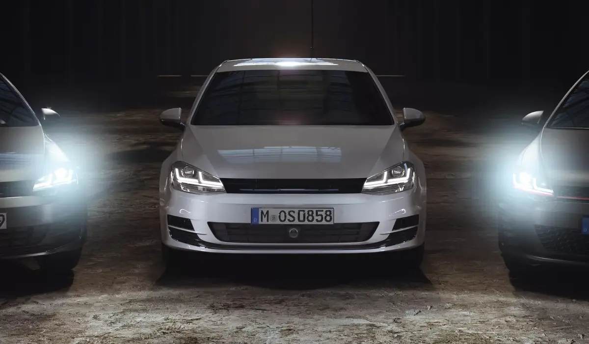 Frontlykter VW Golf 7 2012 - 2017  │ Genuine® Osram GTI Design LEDriving headlights - sett 2 stk. – bilde 3