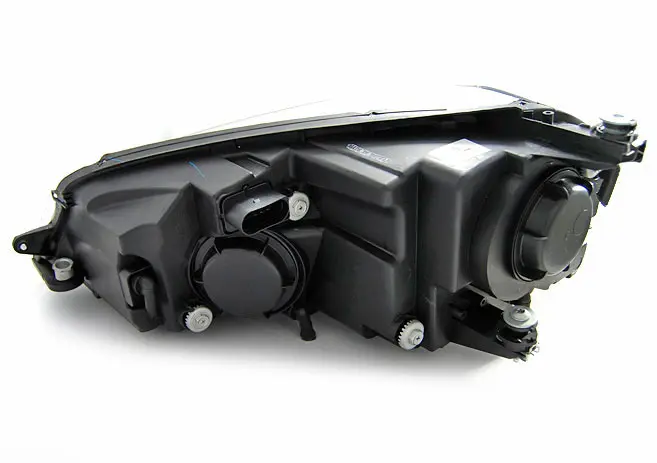 Frontlykter VW GOLF 7 2012-2017 U-LED LIGHT DRL BLACK RDD LINE SEQ – bilde 3