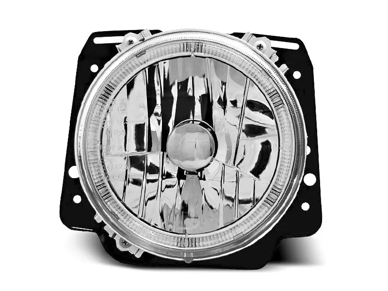 Frontlykter VW GOLF II 2 1983-1991 ANGEL EYES CHROME – bilde 3