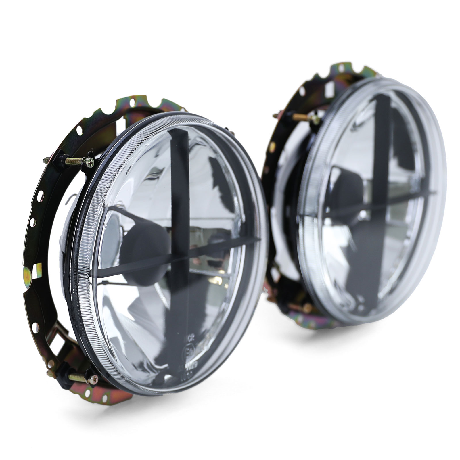 Frontlykter VW GOLF MK1 1974-1983 CHROME  – bilde 2