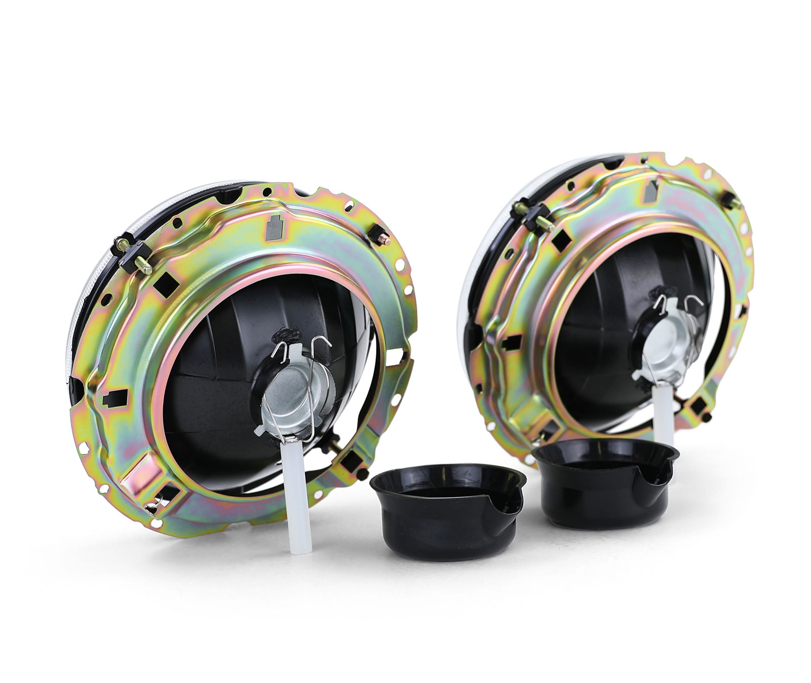 Frontlykter VW GOLF MK1 1974-1983 CHROME  – bilde 4