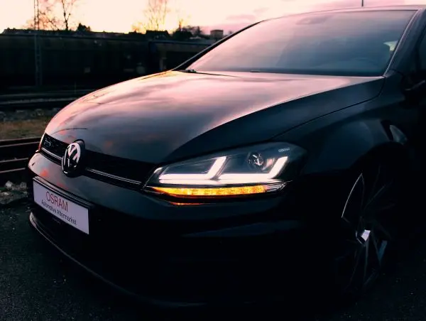 Frontlykter VW Golf MK7 LEDriving Black Edition Image 17