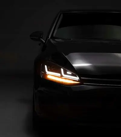 Frontlykter VW Golf MK7 LEDriving Black Edition Image 9