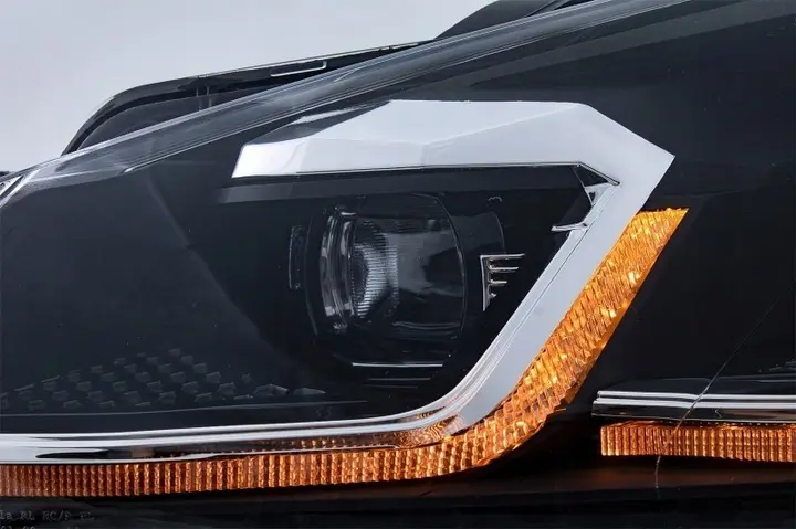 Frontlykter VW Golf VI 2008 - 2014 │ LED Dynamic G7.5 Look – bilde 2