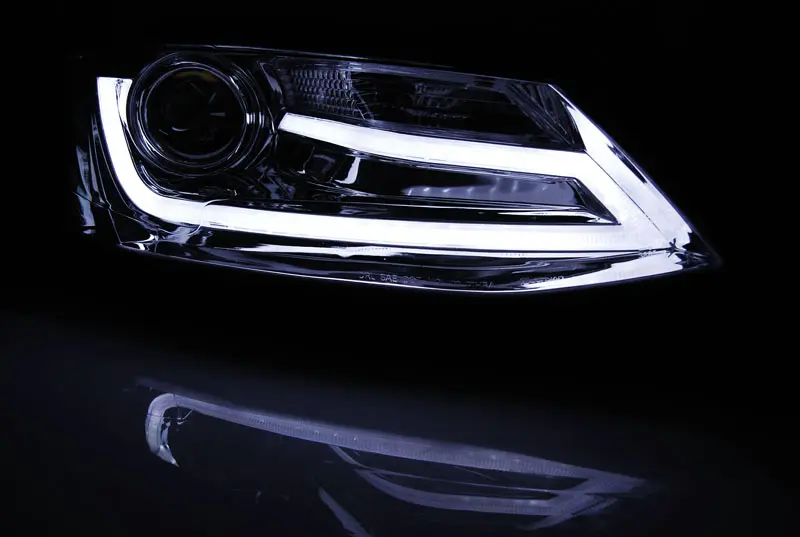 Frontlykter VW JETTA VI 2011-2018 TUBE LIGHT CHROME – bilde 3