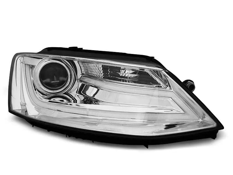 Frontlykter VW JETTA VI 2011-2018 TUBE LIGHT CHROME – bilde 6