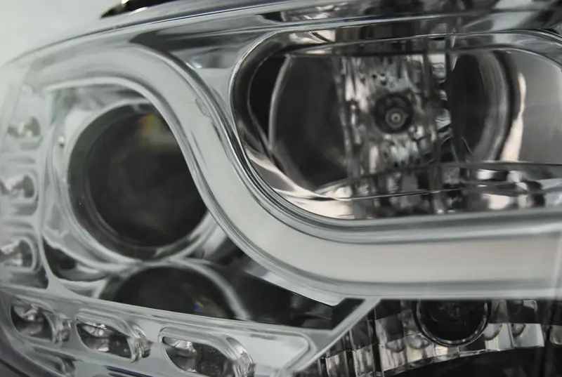 Frontlykter VW JETTA VI 2011-2018 TUBE LIGHT DRL CHROME – bilde 4