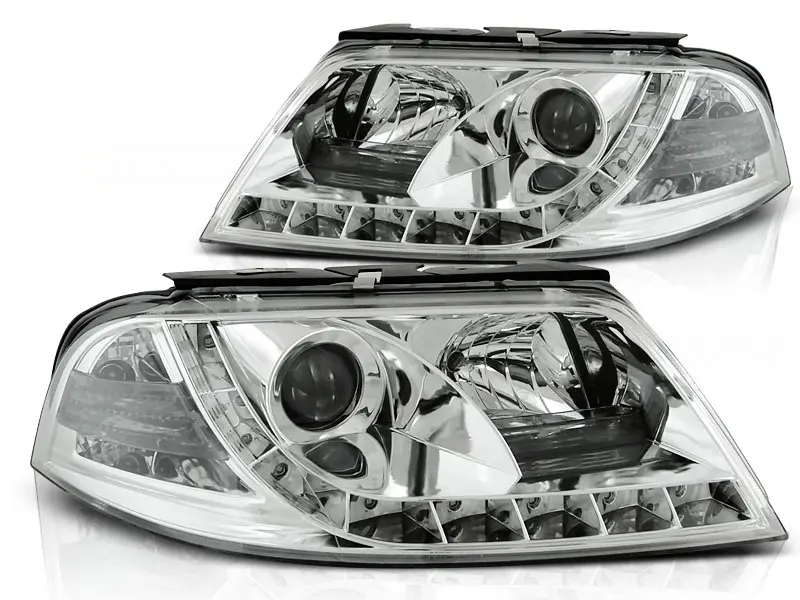 Frontlykter VW PASSAT (3BG) 2000-2005 DAYLIGHT CHROME – bilde 2