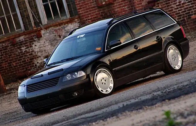 Frontlykter VW PASSAT (3BG B5) 2000-2005 ANGEL EYES BLACK – bilde 8
