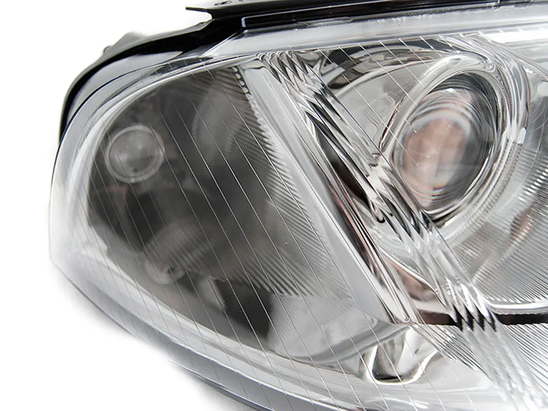 Frontlykter VW PASSAT (3BG B5) 2000-2005 CHROME RIGHT SIDE TYC – bilde 2