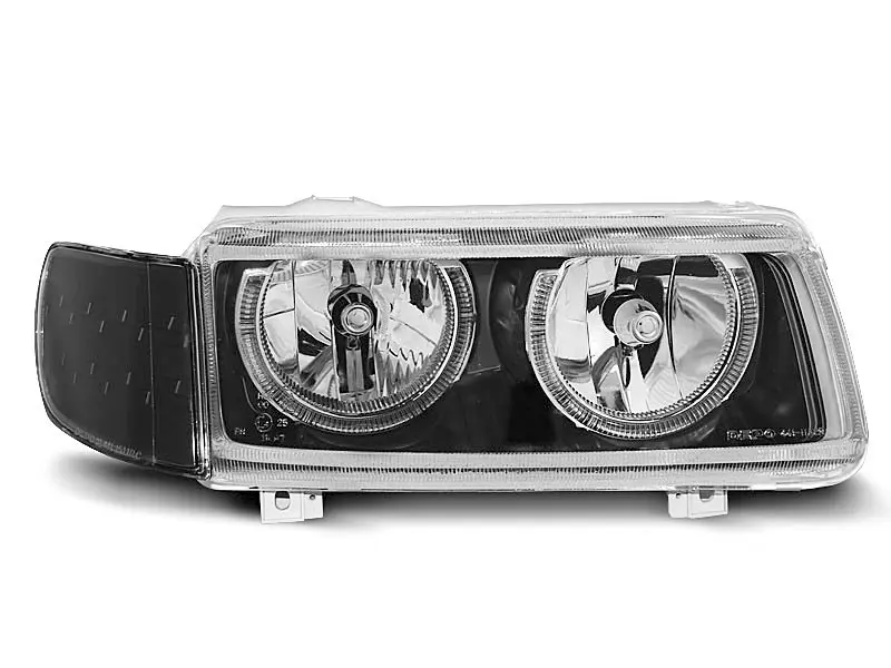Frontlykter VW PASSAT (B4) 1993-1997 ANGEL EYES BLACK – bilde 3