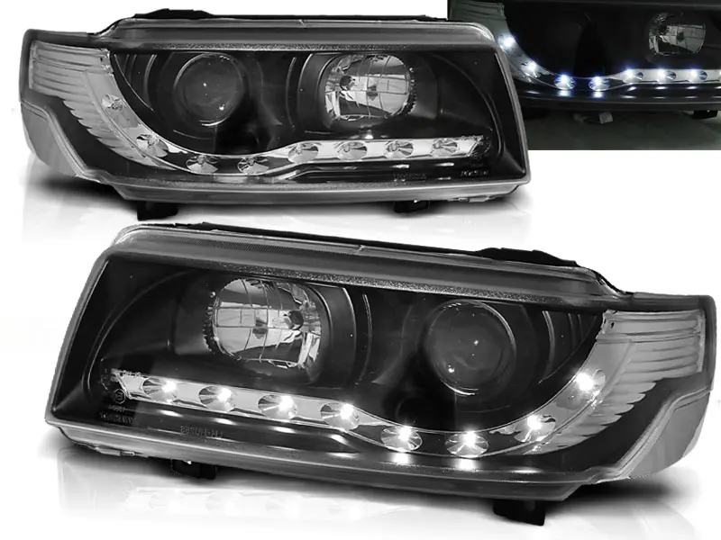 Frontlykter VW PASSAT (B4) 1993-1997 DAYLIGHT BLACK