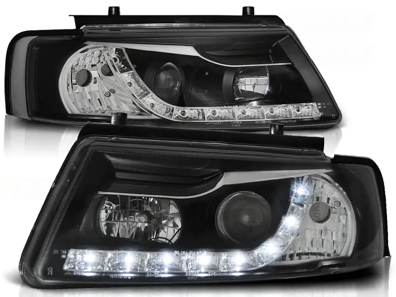 Frontlykter VW PASSAT (B5) 1996-2000 DAYLIGHT BLACK